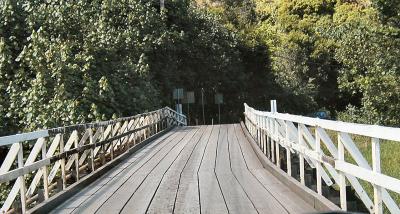 One Lane Bridge west of Hanalei
