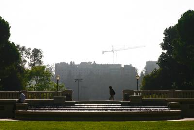 Royce Hall fountain