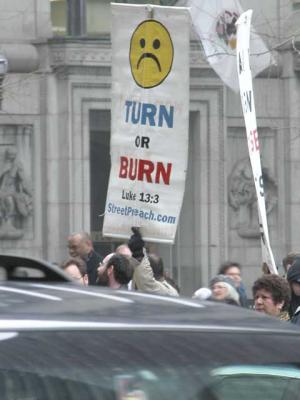 Anti-gay Demonstrator