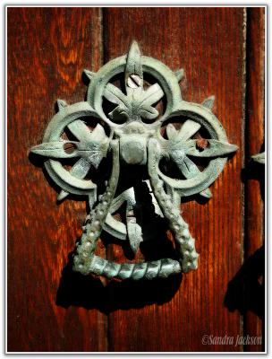 Church door knocker