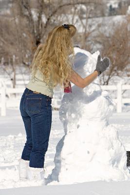 Wanda building a snowman.jpg
