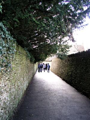 Path with People