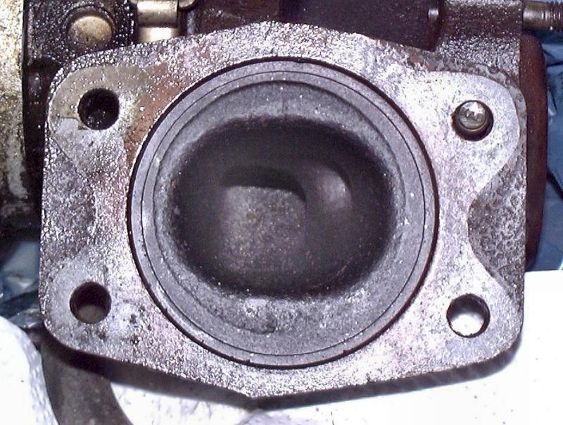 turbine inlet....before grinding