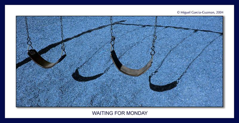 <b>second place<br>Waiting for Monday*</b> by Miguel Garcia-Guzman