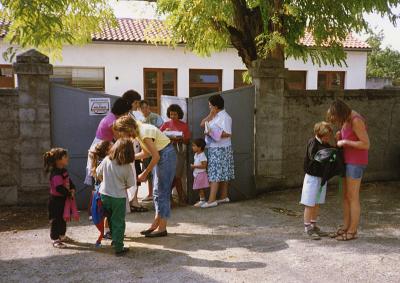  At the school gate*by Penelope
