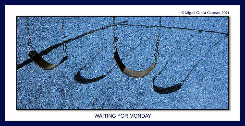<b>second place<br>Waiting for Monday*</b> by Miguel Garcia-Guzman