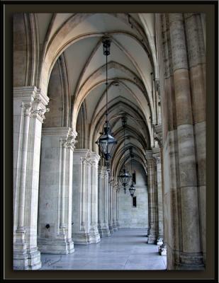 Rathaus Portico