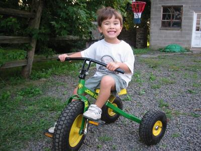 Me and my John Deere trike