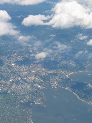 The Long Island Sound just South of Stamford Connecticut