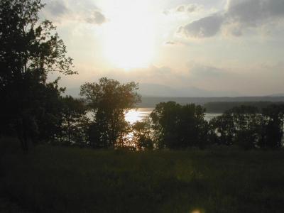 Germantown, NY - The Hudson at Sunset