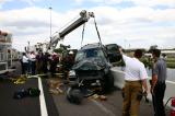Interstate 4 Ejection over overpass