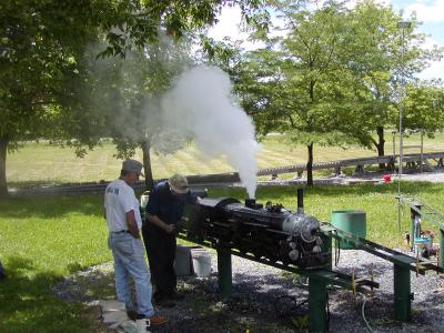 steam up