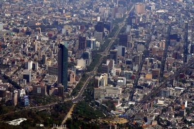 Reforma - main street Mexico City