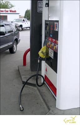 Gas Pump Drive Off