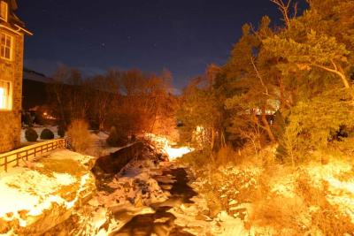 Clunie Water at night, Braemar