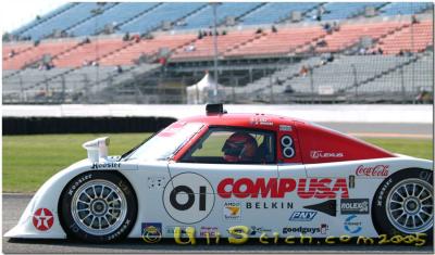 2005 Daytona Beach Rolex 24 hr Race CompUSA Chip Ganassi with Felix Sabates Lexus Riley: Scott Pruett, Luis Diaz, Ryan Briscoe