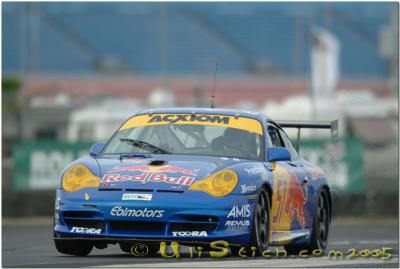 2005 Daytona Beach Rolex 24 hr  Red Bull Ebimotors Porsche GT3 Cup Dieter Quester, Karl Wendlinger, Johnny Mowlem, Vincent Vosse