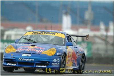 2005 Daytona Beach Rolex 24 hr  Red Bull Ebimotors Porsche GT3 Cup Dieter Quester, Karl Wendlinger, Johnny Mowlem, Vincent Vosse