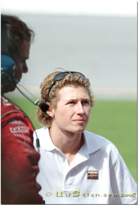 2005 Daytona Beach Rolex 24 hr Race CompUSA Chip Ganassi with Felix Sabates Lexus Riley: Scott Pruett, Luis Diaz, Ryan Briscoe