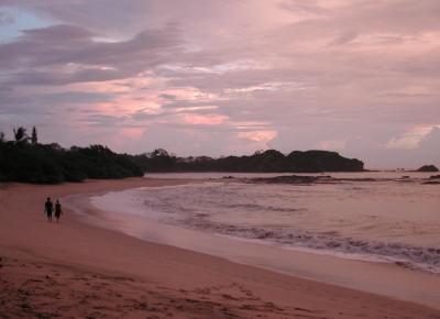 Sunset at Pelada Beach