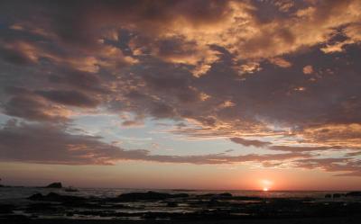 Playa Pelada sunset