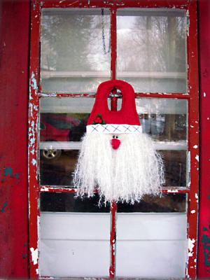 Santa On The Door 