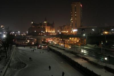Rideau Canal at Night