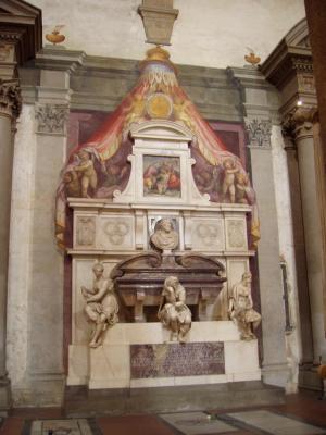 Michelangelo's grave