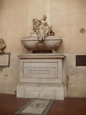 Machiavelli's grave