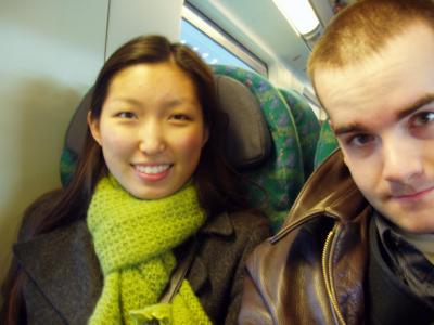 On the train to Rome