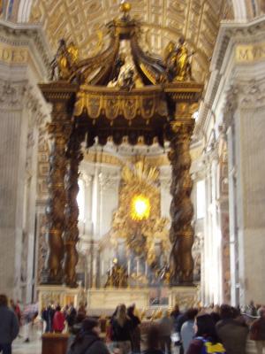 Supposedly the burial place of St. Peter