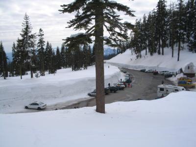 Bunny Flat Parking Lot