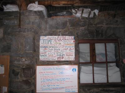 Welcome to the cabin, buried underneath the snow