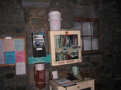 Care to eat emergency provisions? Sign the Book? Play some chess? Crap in a blue bag?