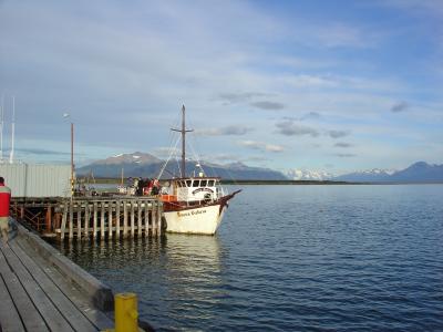 Nueva Galicia - our vessel through the Sound of Last Hope
