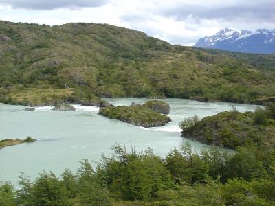 The impassable waterfall from above