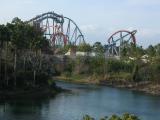 The Duelling dragons, Universal Studios, Orlando, FL