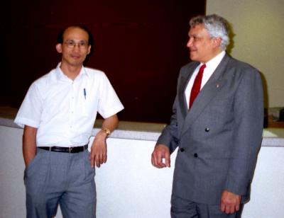 With Sam Masry, June 1996