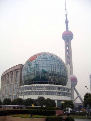 International Convention Center and Oriental Pearl TV Tower