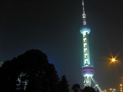Oriental Pearl TV Tower -- Night