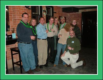 This group could really put away that green beer