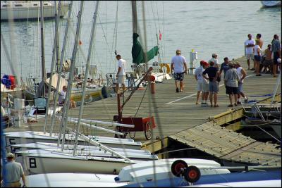 The dock