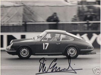 Vic Elford at the wheel of a Porsche 911 British Touring Car Championship 1967 Vic won the championship eBay Nov152003 $36.jpg