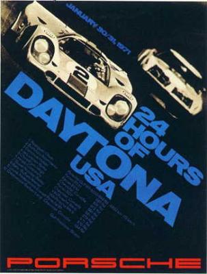 24 Hours of Daytona USA 30x40 in 76x102 cm - Available: Yes - $200