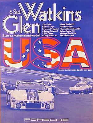 6 Stunden Watkins Glen, 5. Lauf zur Markenweltmeisterschaft 30x40 in 76x102 cm - Available: Yes - $75
