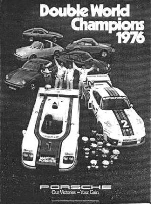 Double World Champions 1976 30x40 in 76x102 cm - NLA