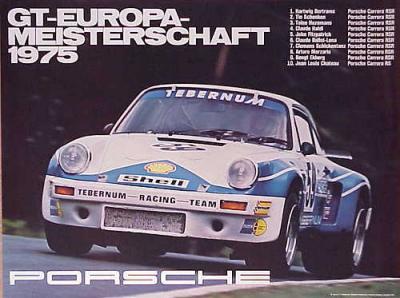 GT-Europa-Meisterschaft 1975 40x30 in 102x76 cm - Available: Yes - $100
