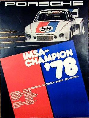 IMSA Champion '78 30x40 in 76x102 cm - Sold Out - $100