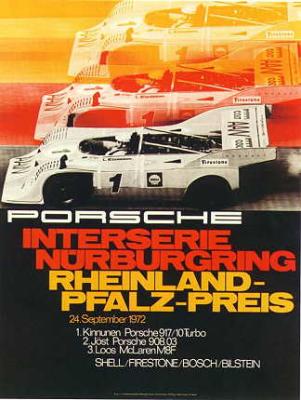 Interserie Nurburgring, Rhineland Pfalz Preis 30x40 in 76x102 cm - Available: Yes - $125