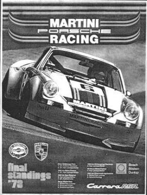 Martini Porsche Racing 30x40 in 76x102 cm - NLA